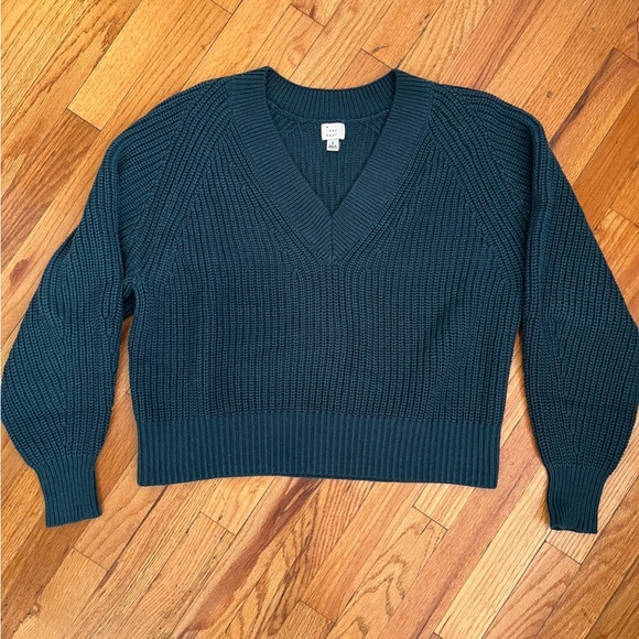 A New Day V-Neck Knit Sweater - Picture 1 of 7